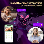 Remote Control G-Spot & Clitoral Vibrator – 10 Modes, APP-Controlled Couples Toy