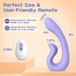 Wearable Remote Vibrator – Dual Motor for G-Spot & Clitoral Stimulation, Quiet & Powerful