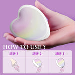 Heart-Shaped Clitoral & Nipple Sucking Vibrator – 9 Modes, G-Spot Massager