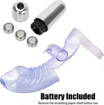 Finger Sleeve Vibrator for Women, Clitoral & G-Spot Stimulator, Intense Massage