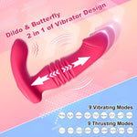 Wearable G-Spot & Clitoral Vibrator – App-Controlled Thrusting Panty Toy