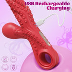 Realistic Monster Tentacle Vibrator – G-Spot & Clitoral Stimulator with 9 Modes