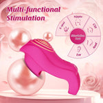 Rechargeable Finger Vibrator – 9 Vibration & 5 App Modes for G-Spot & Clitoral Play