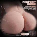 Realistic Male Masturbator Sex Doll, 5.8LB Soft Butt, Vagina & Anal Channels
