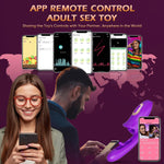 APP-Controlled Rose Vibrator – 9 Modes, Licking, Sucking & G-Spot Stimulation