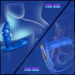 360° Rotating Prostate & Clitoral Massager with 7 Vibration & Rotation Modes