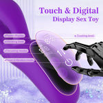 Thrusting Rabbit Vibrator with Bunny Stimulator – 9 Vibration & 9 Thrust Modes
