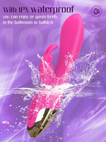 Dual Motor Rabbit Vibrator – G-Spot & Clitoral Stimulator with 10 Vibration Modes