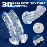 Automatic Male Stroker with 5 Suction & 10 Vibration Modes, Realistic Texture