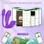 3-in-1 Wearable Vibrator & Anal Plug – App & Remote Control, G-Spot & Clit Stimulator