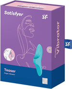 Light Blue Finger Vibrator – Clitoral Stimulator for Women & Intimate Pleasure