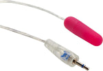 Self-Heating Wired Bullet Vibrator – Remote Control Mini Egg Massager for Couples