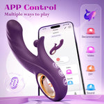 Thrusting Heated Vibrator – 10 Vibes, 7 Modes, G-Spot & Clitoral Stimulation