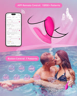 Wearable Panty Vibrator – App-Controlled Clitoral & G-Spot Stimulator for Couples