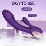 G-Spot Rabbit Vibrator with 10×10 Modes – Waterproof Clitoral & Anal Stimulator