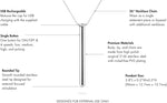 Elegant Vibration Necklace – Discreet Wearable Massager for Luxury Pleasure, Silver
