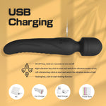 G-Spot & Clitoral Vibrator with Heating & Mini Vibrating Ball – Waterproof Massager