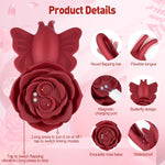 Wearable G-Spot Vibrator - 9 Vibration & 4 Flapping Modes, Remote Control, Waterproof