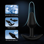 Beginner-Friendly Vibrating Anal Plug with Remote and 12 Vibration Modes