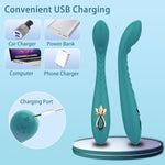 G-Spot & Clitoral Vibrator – Waterproof Finger Massager with 10 Intense Modes