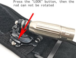Masturbator Holder Belt with 3XLR Connector & Extension Rod for Dildo Devices