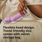 Compact Wand Vibrator for Women – Mini Personal Massager for Pleasure & Relaxation