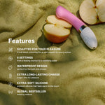 Curved G-Spot Vibrator – Silent, Powerful Massager with 8 Vibration Modes