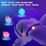 Remote Control Vibrating Butt Plug – 10 Modes, Prostate Massager & Anal Toy for Men