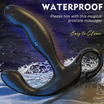 Remote Control Prostate Massager with 10 Wave & Vibration Modes, Waterproof Anal Toy