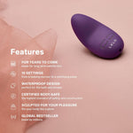 Discreet Mini Bullet Vibrator for Women – 10 Vibration Modes, Waterproof Design