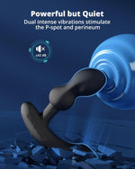 Prostate Massager with APP Control, Powerful Vibrations for Men, Beginner to Advanced