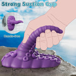Fantasy Silicone Dildo with 10 Vibration Modes, G-Spot & Anal Stimulation