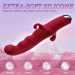 3-in-1 G-Spot Rabbit Vibrator – Waterproof, Rechargeable & Realistic for Pleasure