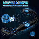 Remote-Control Prostate Massager & Cock Ring – 10-Mode Vibrating Anal Toy for Men