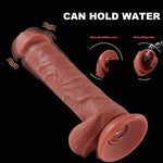 Realistic Squirting Dildo Vibrator – 8.5" G-Spot & Anal Plug with 10 Vibrations