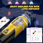 Automatic Male Masturbator with 7 Thrusting & Rotating Modes, Suction Base