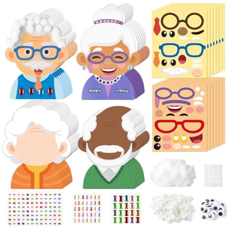 Grandparents Day Craft Kit, 28 Pieces Grandparents Gift Craft for Kids