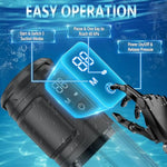Electric Penis Pump Sex Toys For Men, Automatic Male Masturbator With Mini Pocket Pussy And 6 Penis Ring, Adult Sex Toys Dick Enlarger Erection, Air Water Extender Ipx7 Waterproof With 5 Suction Modes