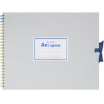 Maruman Art Spiral Sketch Book, F3, 8.74 x 11.26, 24 Sheets, White
