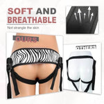 Strap On Harness Adult Sex Toys, Waist And Legs Adjustable Locks Dildo Harness, Four Rings Of Different Sizes For Strap On, Sex Toy Strapon For Women, Strapon Harness For Women Lesbian Couple