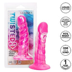 Twisted Love Twisted Ribbed Probe - Pink