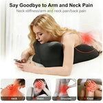 Couple Pillow, Sweet Spot Pillow, 27° Angle Perfect Position Ergonomic Contoured Support Pillow, Multi-Functional Memory Foam Lounger Cushion Back Support (Gray, Onesize)