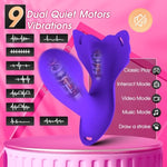 Panty Wearable Vibrator Insert Dildo Womens Sex Toys With 9 Vibrations, App Control Adult Sex Toys For Couples Vibrater, G Spot Butterfly Vibrators Female Sex Toy Sexual Pleasure Tools For Women