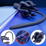 Penis Vibrator With Vibrating Urethral Sound Silicone Male Masturbator 10X3 Vibration Modes Six-Clawed Stimulation Glans Training Tool Sex Toys For Men And Couples