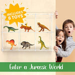 Dino Super Dome With Roar Button, Dinosaur Toys And Led Lights - Epic Dinosaur Tent For Kids Aged 3-12 Perfect For Indoor & Outdoor Adventures