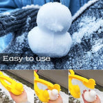4 Pcs Snowball Maker For Kids, Snowball Clip, Perfect For Winter Toys And Games, Travel, Sandbox Toys For Kids Age 2-15, Gifts