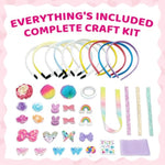 DIY Headband Making Kit for Girls Ages 5-12 - Arts and Crafts Gift Set