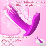 Remote Control Wearable G Spot Vibrators, Adult Women Wearable Panty Vibrator 10 Modes Vibrators Clitoral Dildos Butterfly Vibrator Sex Toys For Women Couples