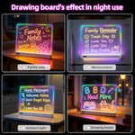 Rechargeable LED Drawing Board for Kids, Gift for Boys and Girls Ages 3 and Above, White Color