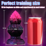 Large Butt Plug Silicone Fantasy Buttplug, 5.5" Fantasy Anal Plug Trainer, Anal Strecher Sex Toy Prostate Messager For Men, Knot Monster Dildo With Suction Cup For Women